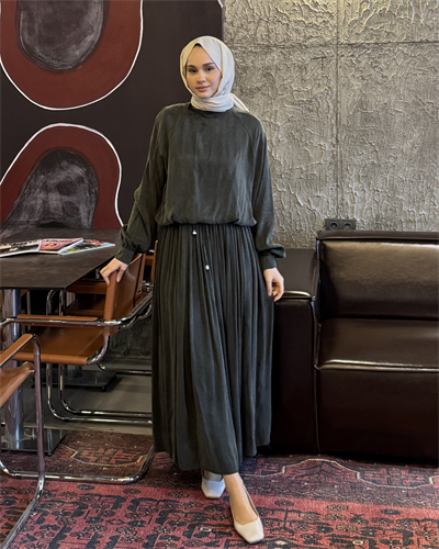 Bluz Etek Takım Haki