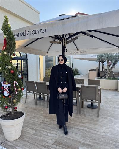 Bol Paça Pantolon Siyah