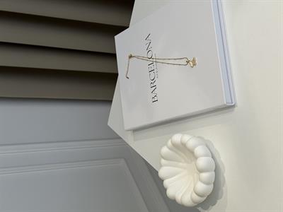 Dorika Zincirli-Çelik Kaplama Paslanmaz Kelebek Kolye Gold