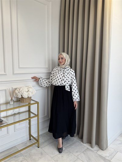Emily Etek Takım Siyah