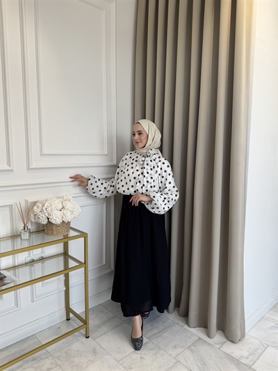 Emily Etek Takım Siyah