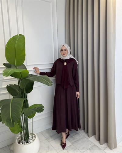 Hera Etek Takım Mürdüm