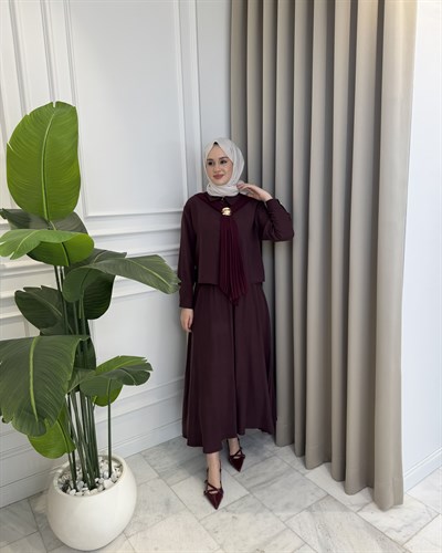 Hera Etek Takım Mürdüm