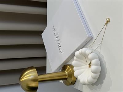 İnci Detaylı  Büyük Kalp-Gold Kaplama Çelik Kolye Gold