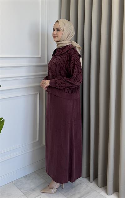 Jileli Takım Bordo