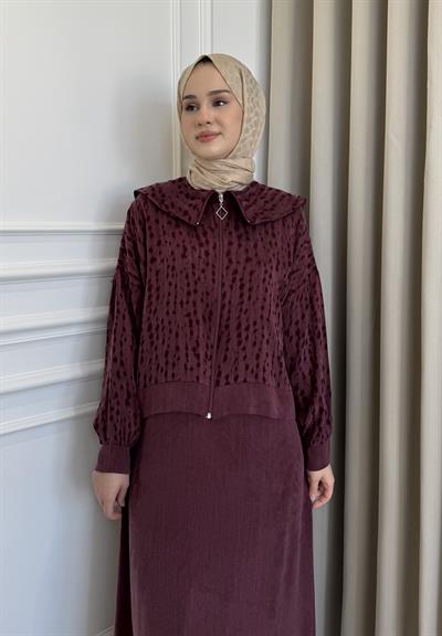 Jileli Takım Bordo