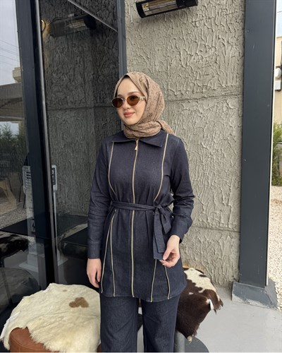 Lume Pantolon Takım Lacivert