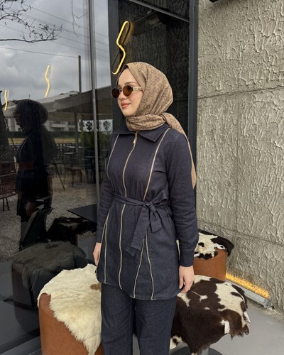 Lume Pantolon Takım Lacivert