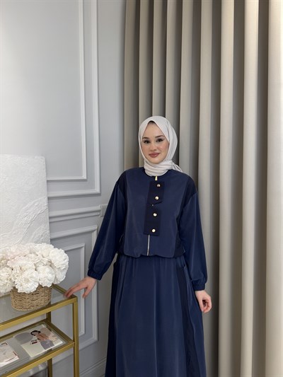 Mera Etek Takım Lacivert