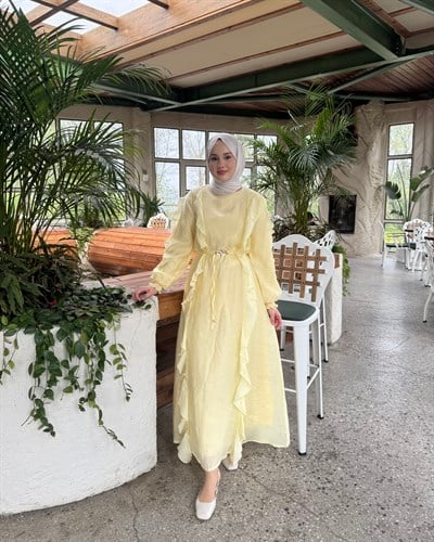 Pure Elbise Sarı