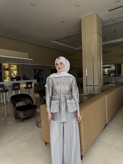 Safir Pantolon Takım Taş