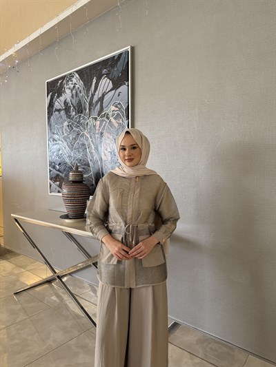 Safir Pantolon Takım Taş