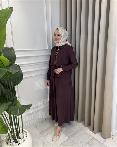 Siena Etek Takım Mürdüm