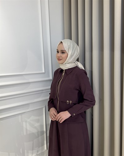 Siena Etek Takım Mürdüm