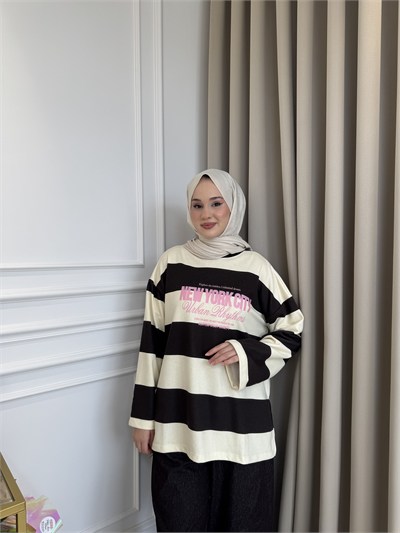 Stella T-Shirt Kahverengi