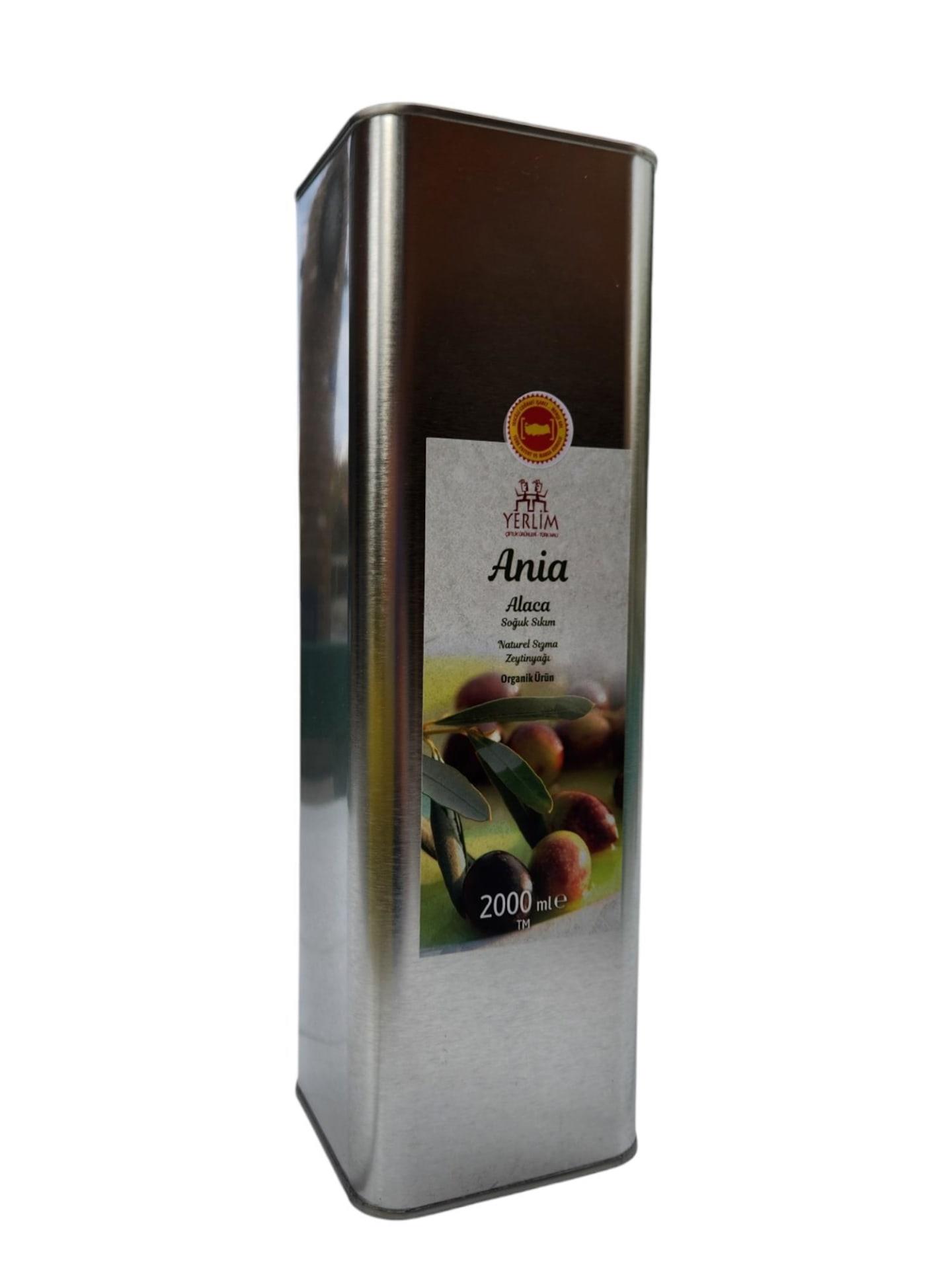 Yerlim Ania Oleabloom 2 litre naturel zeytinyağı