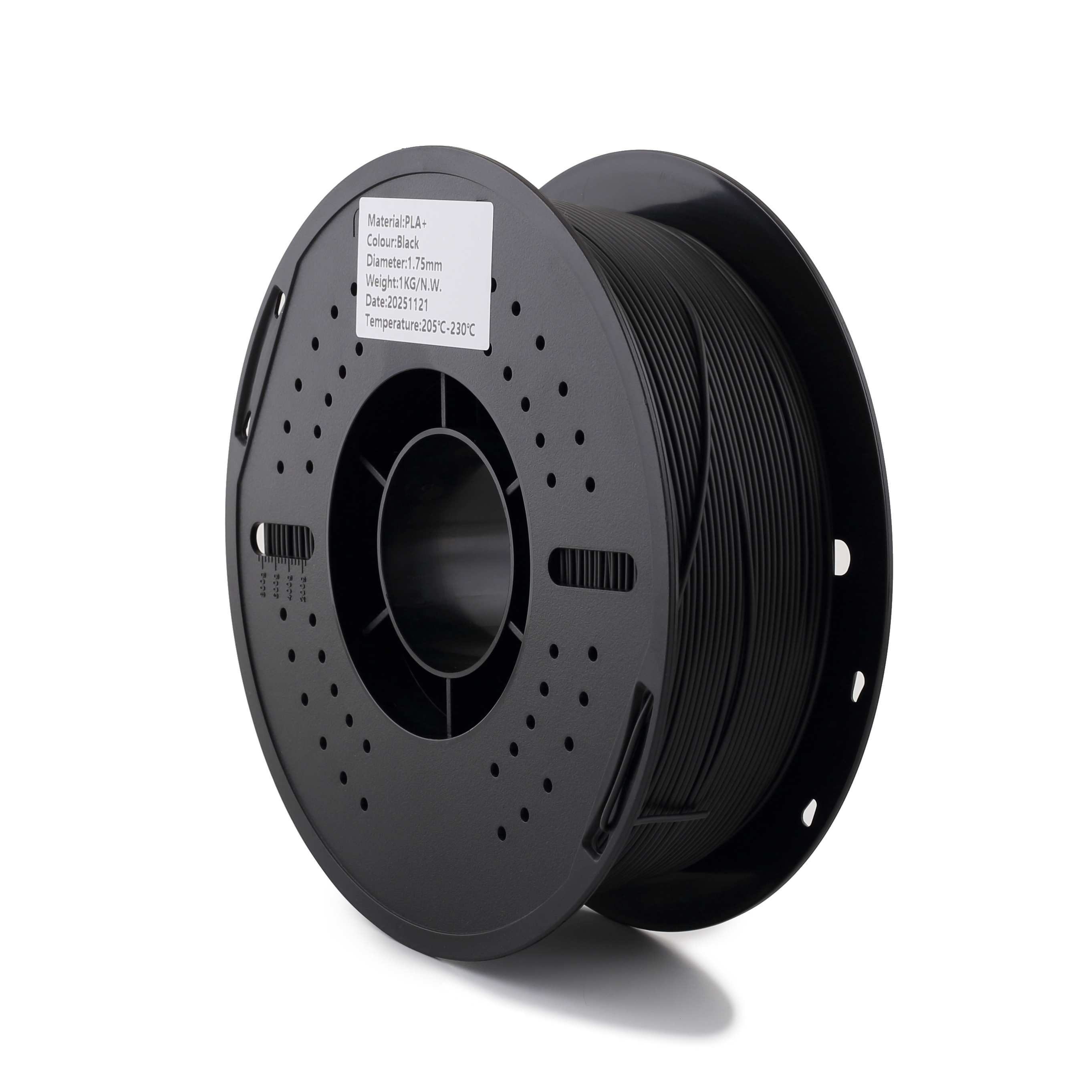 Filamix PLA+ Siyah 1,75 mm 1 kg filament makarası - 3D Hocası