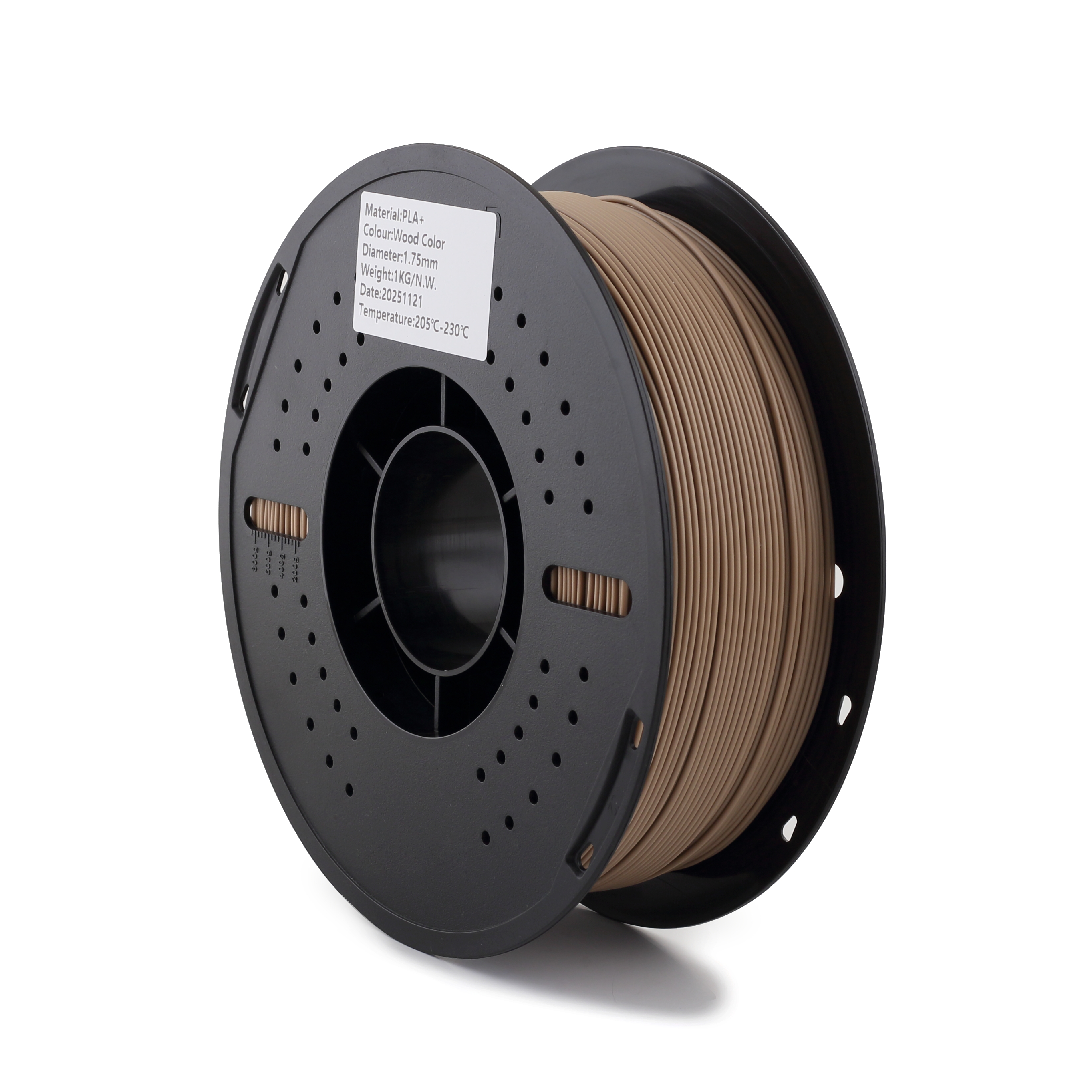 Filamix PLA+ Ahşap Rengi 1,75 mm 1 kg filament makarası - 3D Hocası