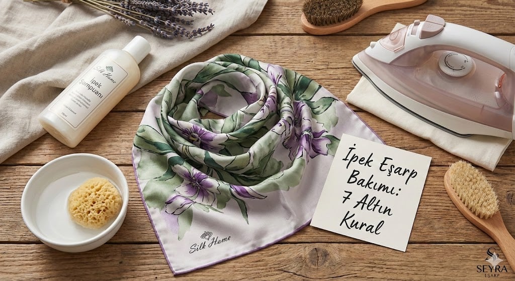 İpek Eşarp Bakımı: Profesyonel Rehber