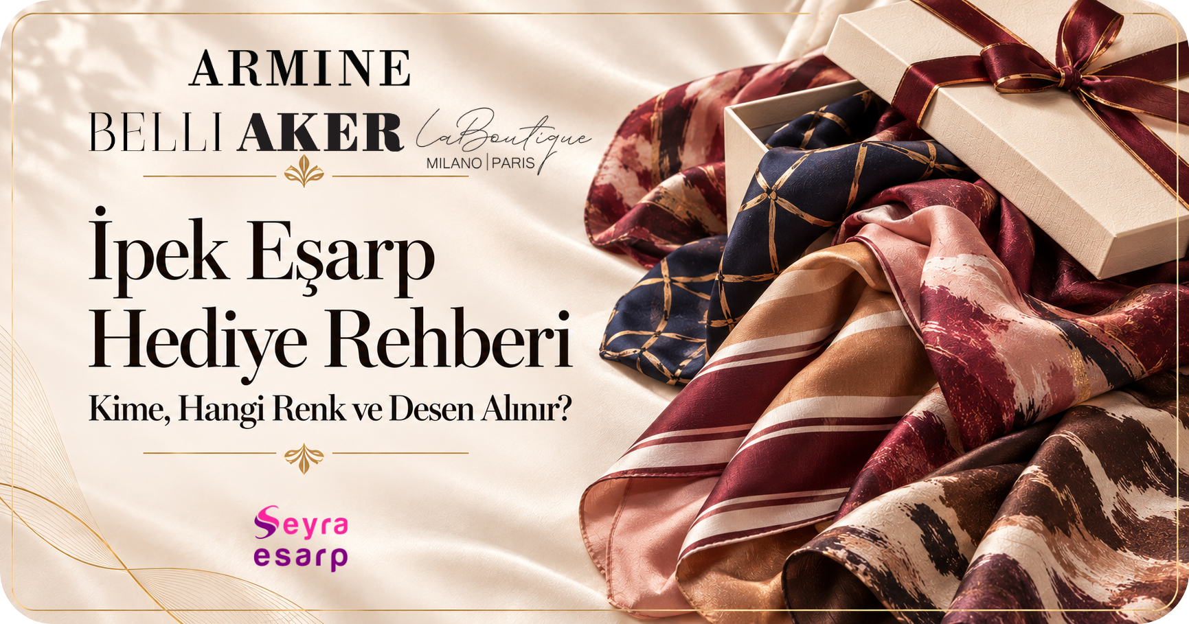 İpek Eşarp Hediye Rehberi: Kime, Hangi Renk ve Desen Alınır?