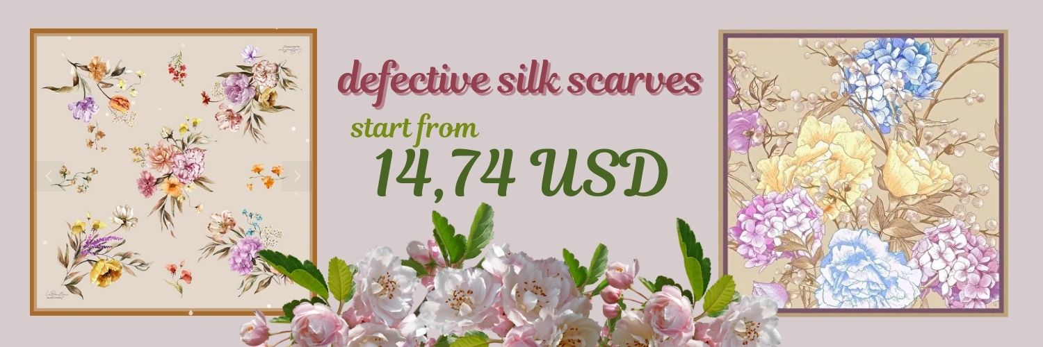 defective silk scarf