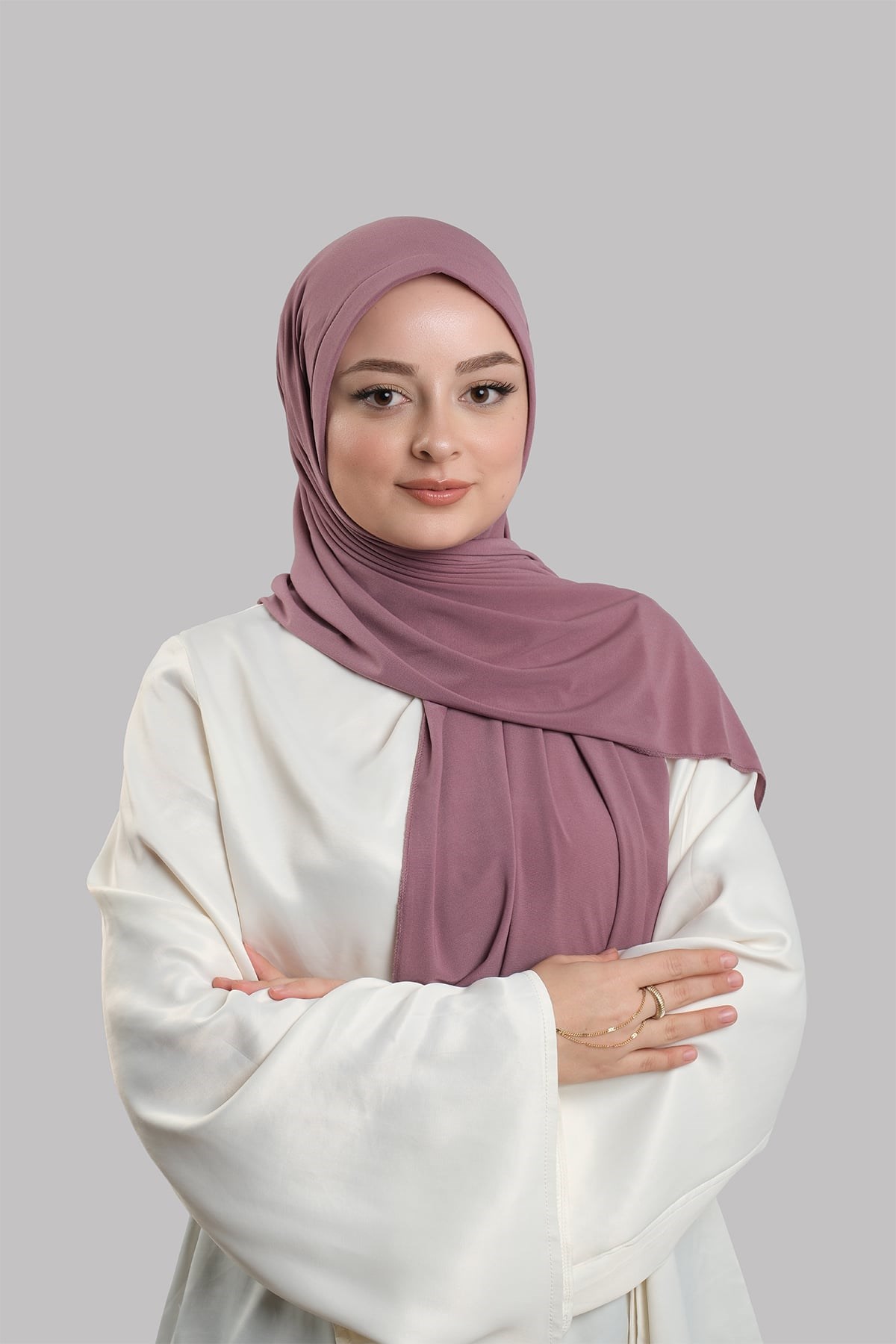 Koyu Violet Pratik Hazır Geçmeli Şal Sandy Önü Süngerli 2412_50