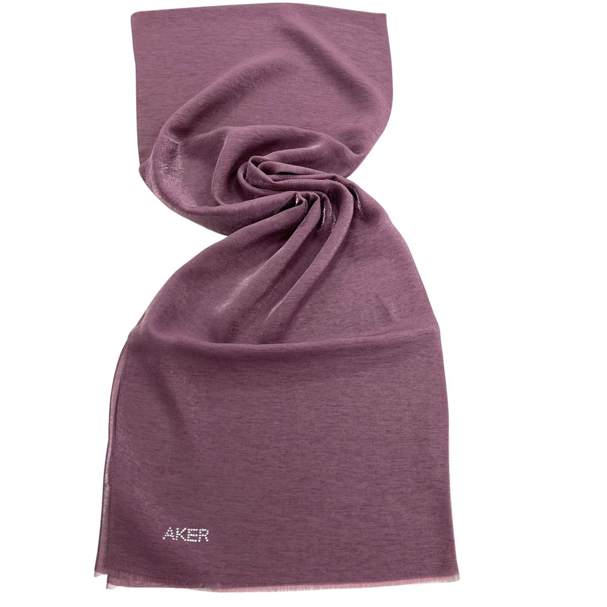 Parlak Gül Kurusu Şal Hafif ve Zarif Tekstil Aksesuarı