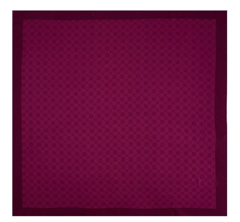 Aker Pembe Elegance Monogram Eşarp 1090500-994
