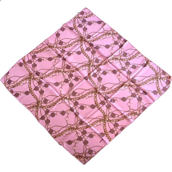 Aker Sura İpek Eşarp 36754 Pembe Karışık Desen