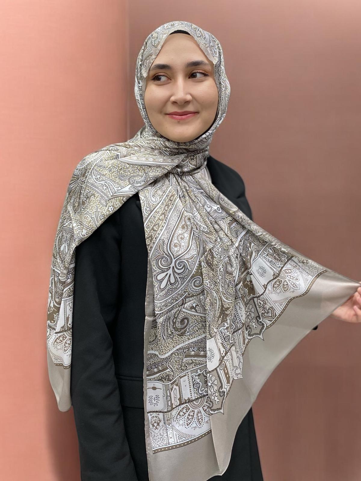 ARMANDA ETHNIC VUAL ŞAL - BEJ - 4456-07