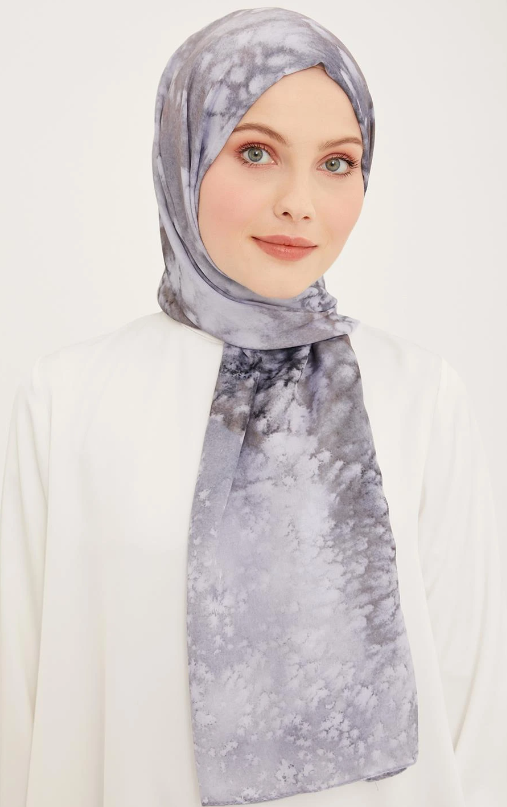 Armine Life Şal 5369-10 Gri Karışık Desen