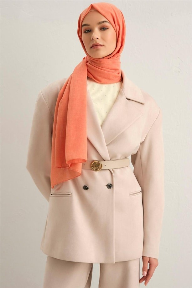 Armine Trend Adalia Şal 3219  -  Turuncu 