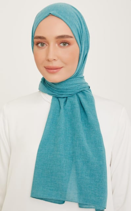 Armine Trend Adalia Şal IST 3197 Turkuaz