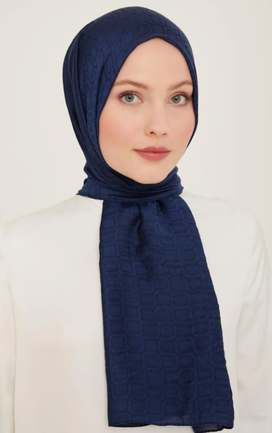 Armine Trend Dama Şal 2 -1129 Lacivert