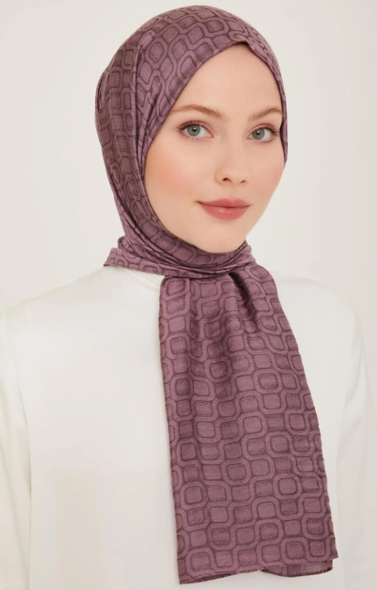 Armine Trend Dama Şal 2  - 1135 Mor 