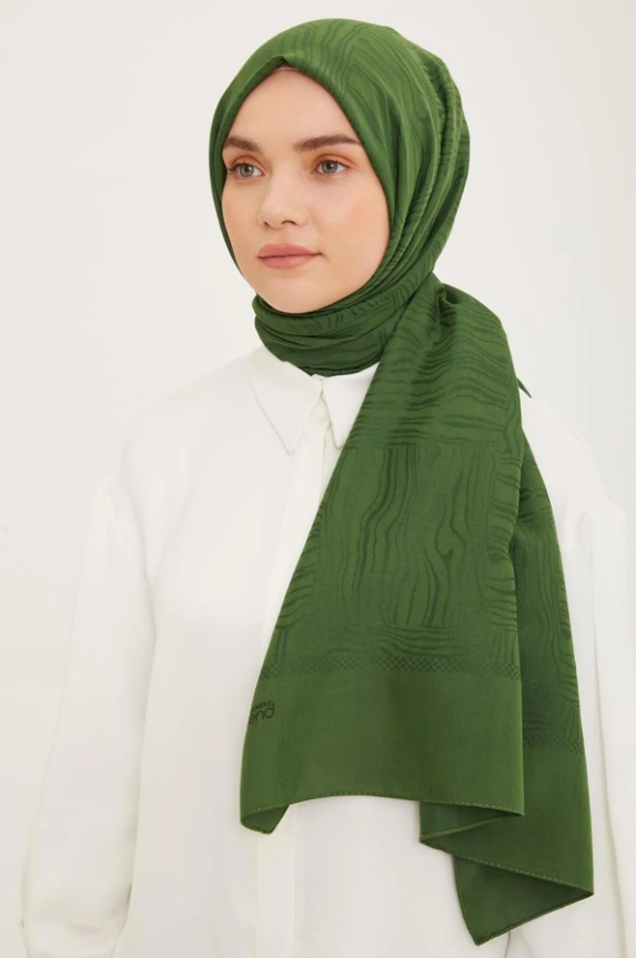 Armine Trend Hazan Şal IST 3-23055 Koyu Yeşil