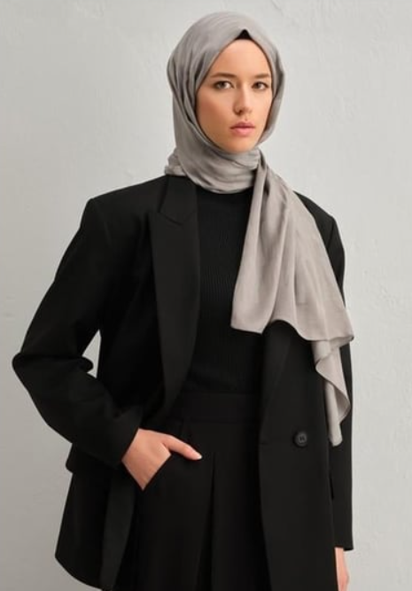 Armine Trend Lyon Şal 3-245360 Gri