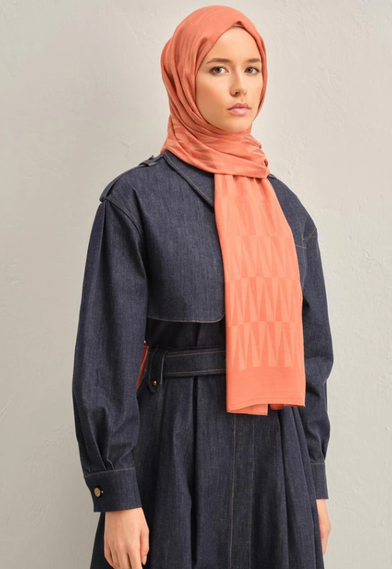 Armine Trend Lyon Şal 3-247316 Turuncu