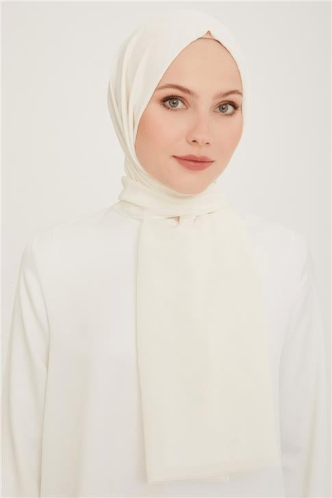 Armine Trend Pera Şal 1 - 4855 Ekru