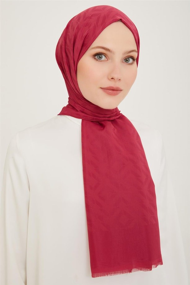 Armine Trend Pera Şal 1 - 4874 Fuşya 