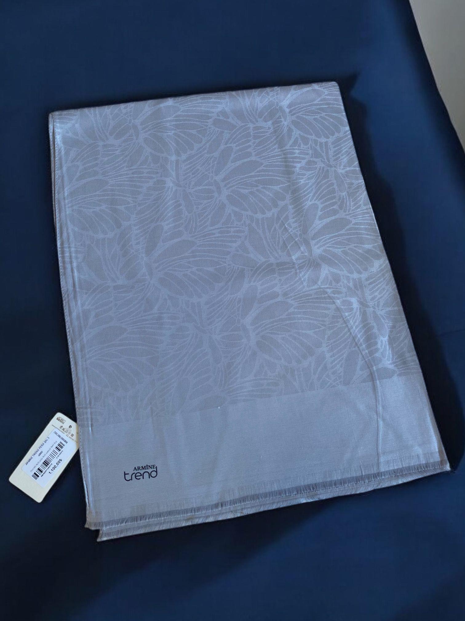 Armine Trend Pera Şal 3-4860 Gri