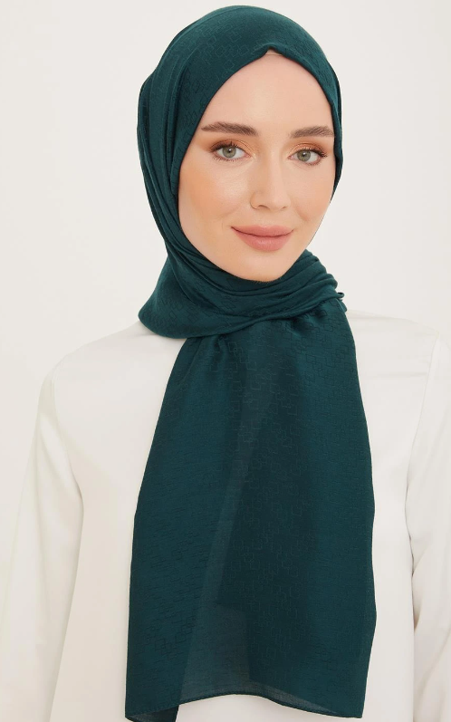 Armine Trend Ruby Şal 4-123 Koyu Yeşil