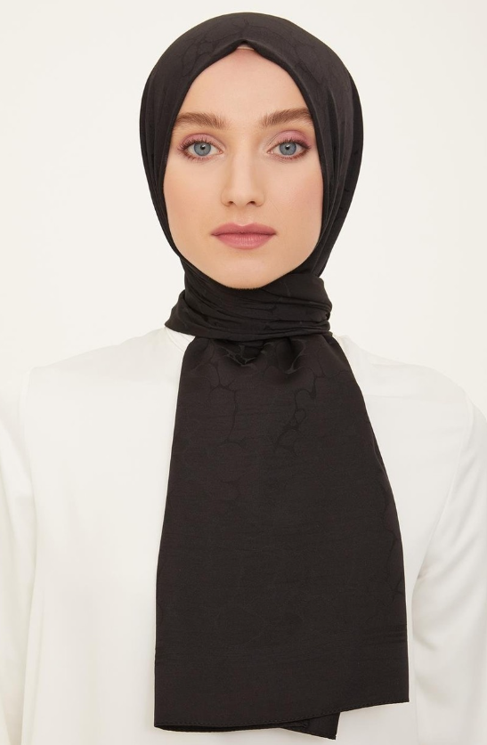 Armine Trend Safir Şal 1-241830 Siyah