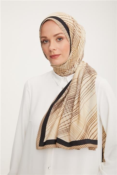 Armine Trend Sarı Krem Modal Şal 5336 - 08