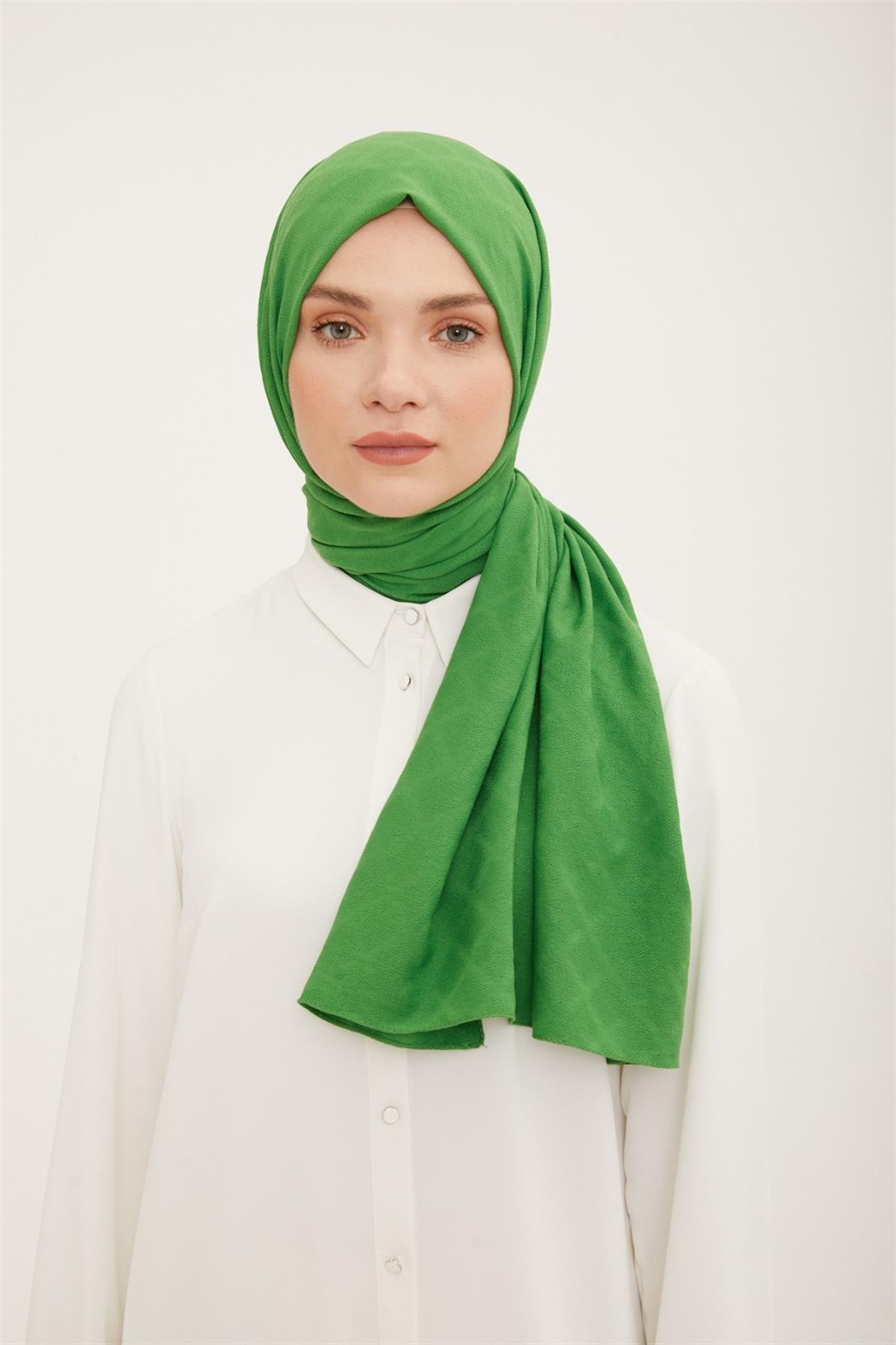 Armine Trend Yeşil Moda Cazz Şık Şal