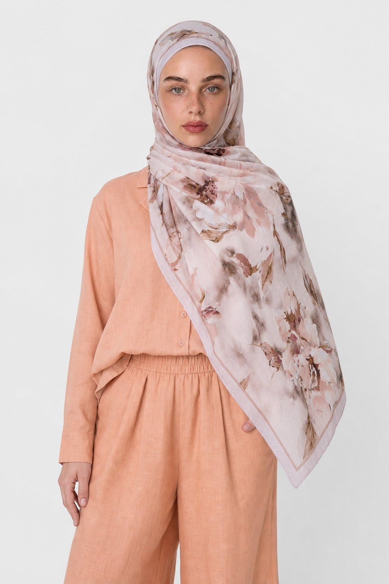 Moonncorn Serene Desen Pudra Neo Crash Şal