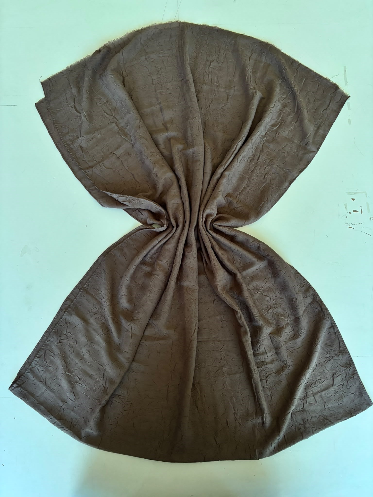 Nine Bambu Crash Kahverengi Şal  55474