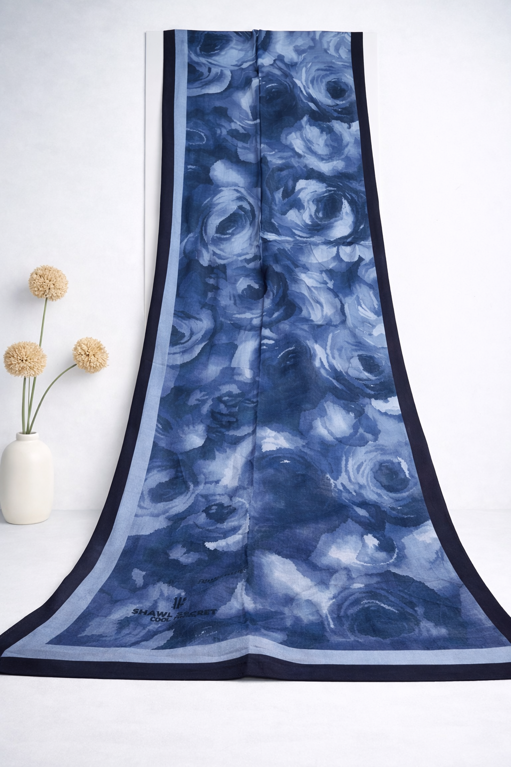 Shawl Secret Cool Fresh Şal 53873 Parlement Mavi