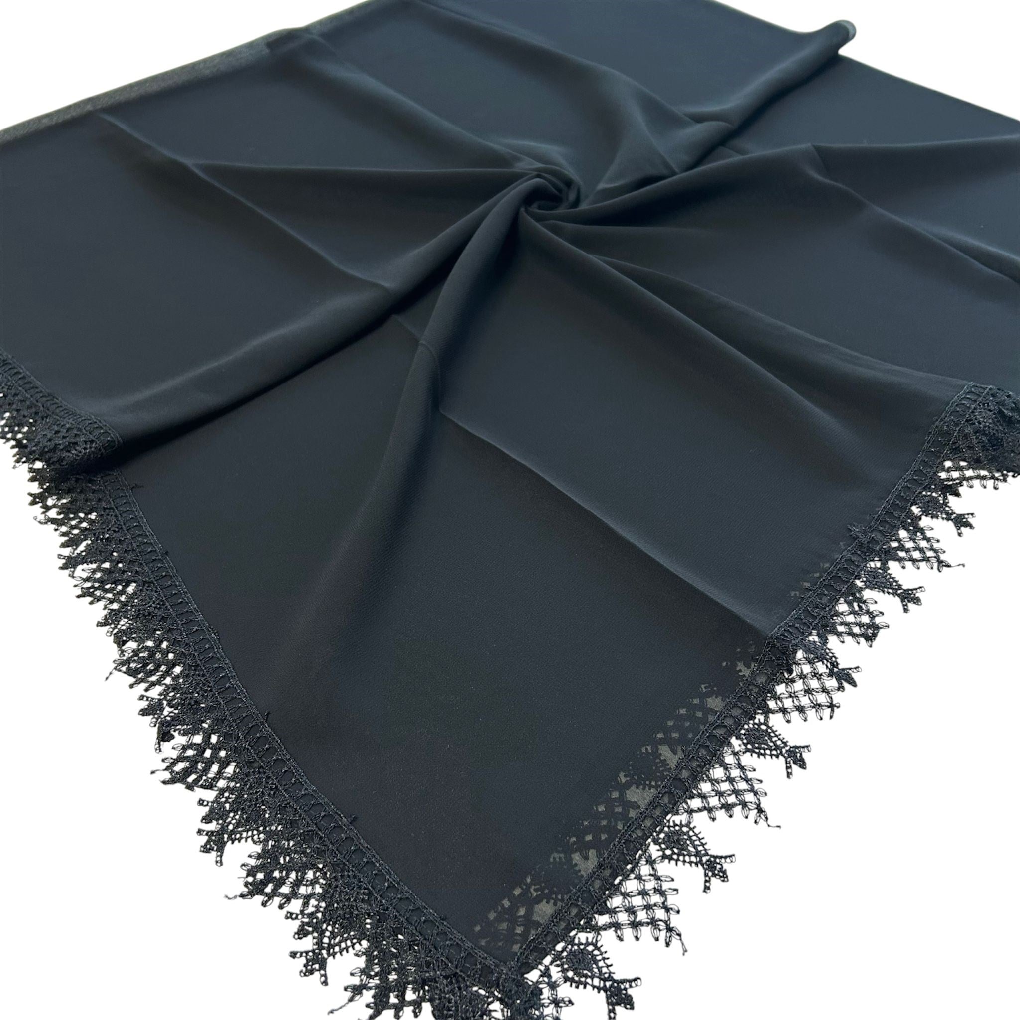 Shawl Secret Namaz Eşarbı Siyah 55468