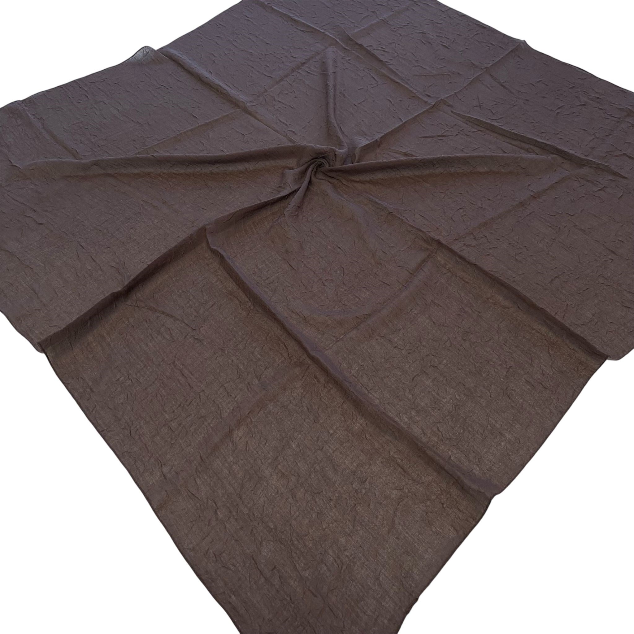 Shawl Secret Yazlık Kraş Eşarp Acı Kahve 55095